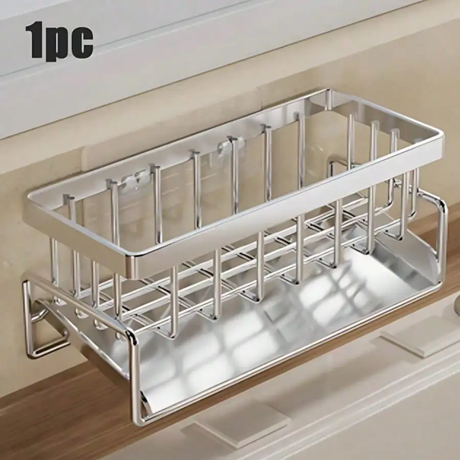 Stainless Steel Sink Caddy Organizer 4