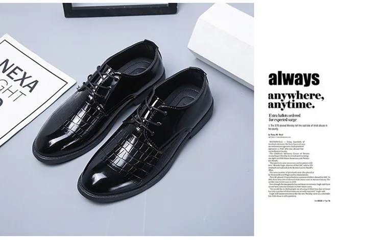 fashion-business-dress-shoes-for-young-men-england-black-round-head