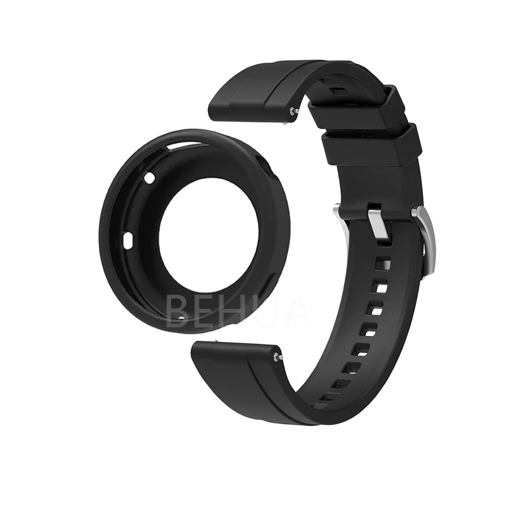 Soft Silicone Wristband with Protector Case