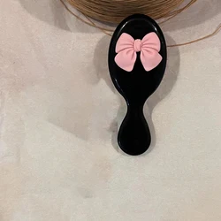 Magic Handle Detangling Hair Brush - Salon Styling Tool (A - Black)