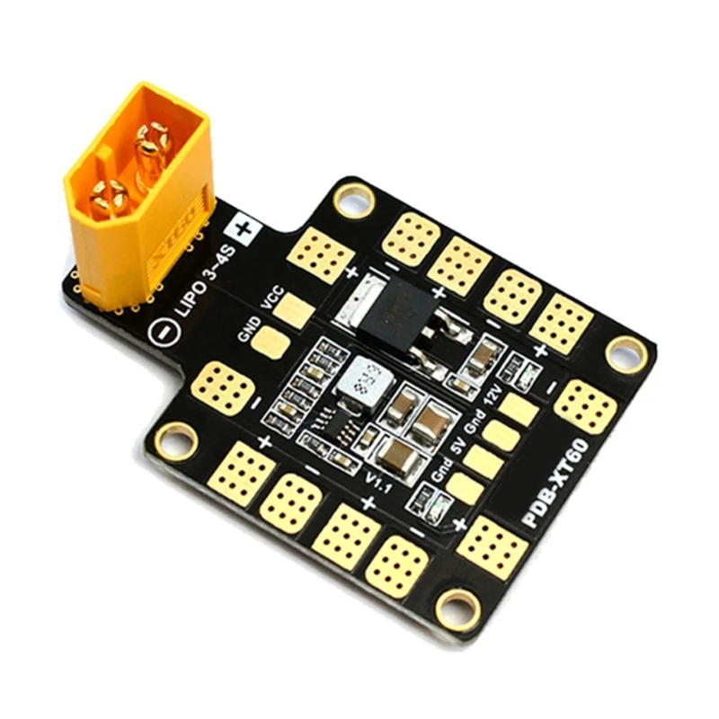 Drone Power Hub 1Piece Mini Power Hub Power Distribution Board PDB BEC 5V & 12V For FPV 250 ZMR250 Multicopter Quadcopter K1KF