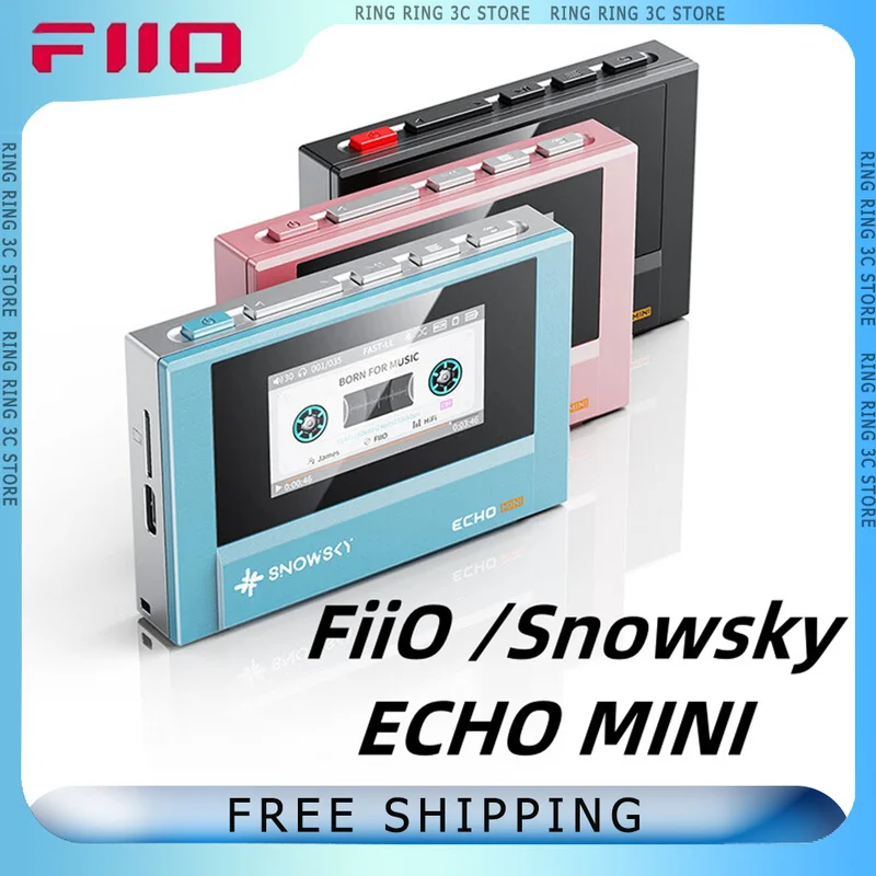 FIIO SNOWSKY ECHO MINI ポータブルオーディオプレーヤー水色 SKY ECHO