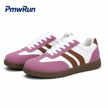 PU Leather Sport Shoes For Women 2026 Trend Fashion Outdoor Female Sneakers Anti-slippery Tennis Shoes For Women Fashion Sneaker