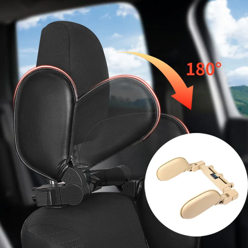 

Pillows Car Mounted Sleeping Devices Rear Seats Side Sleeping Pillows Car Side Sleeping Headrests Neck Protection