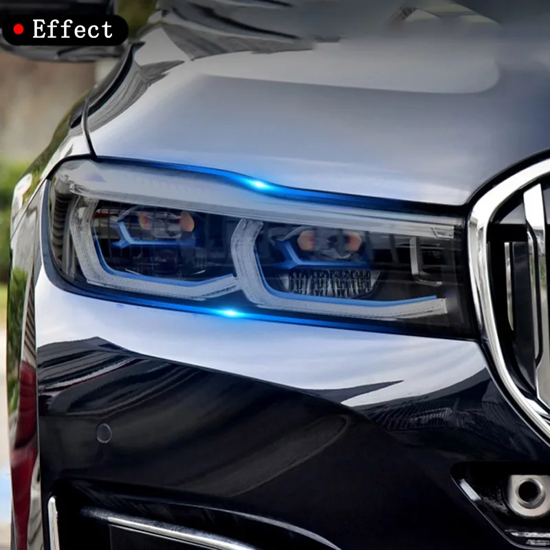 

Car Headlight Tint Smoked Black Protective Film TPU Stickers For BMW X1 X2 X3 X4 X5 X6 X7 2008-2022 Accessories