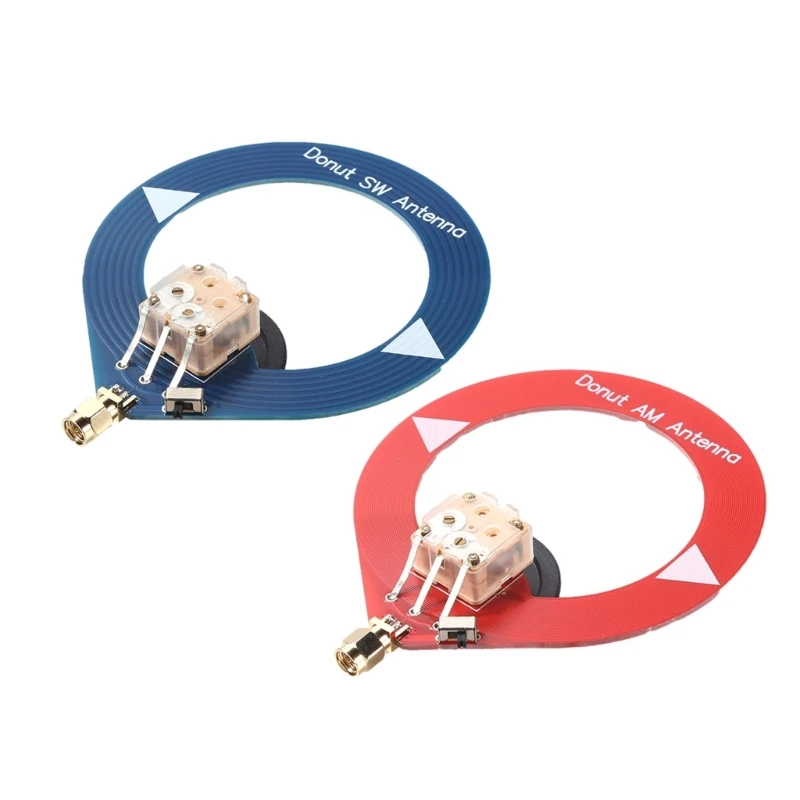 

Donut MW/SW Antenna Mini Loop Antenna for HFDY Malahiteam DSP2 Receiver Middle MW Shortwave Antenna