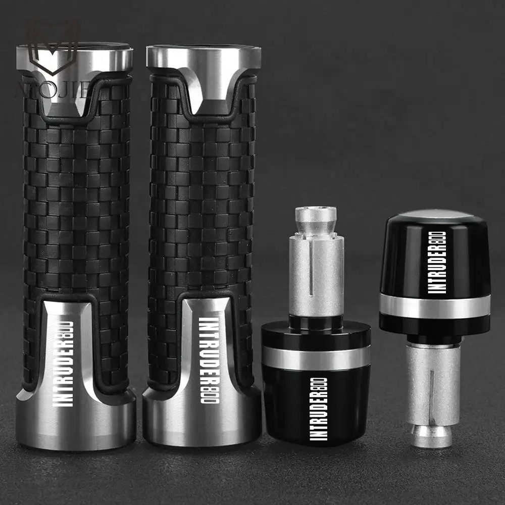 

Motorcycle Handlebar Grips Slider Cap Plug Bar End Counterweight tools For SUZUKI INTRUDER 800 INTRUDER800 1994-2004 2003 2002