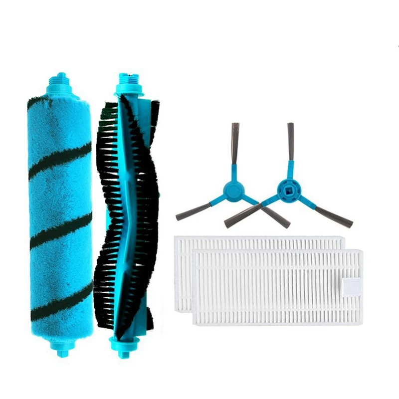 

For Conga 1890 Side Roller Soft Brush Hepa Filter Mop Cloth Rag Replacement Robotic Vacuum Cleaner Spare Parts