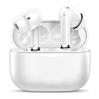 PRO 3 wireless Bluetooth earphones with heart rate monitoring, ANC noise cancelling microphone earbuds, stereo audio compatible