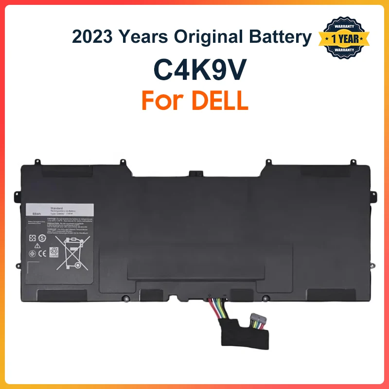 

7.4V 55WH C4K9V Laptop Battery for DELL XPS 13 9333 L322X 13-L321X L221x 9Q33 3H76R Y9N00 0Y9N00 489XN PKH18 0PKH18