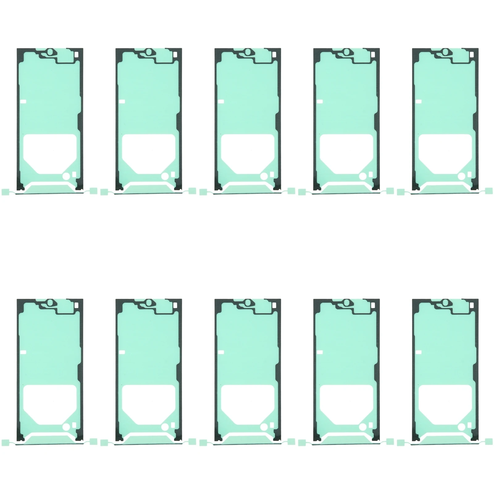 

For Samsung Galaxy S23 Ultra 5G SM-S918B 10pcs Original Front Housing Adhesive