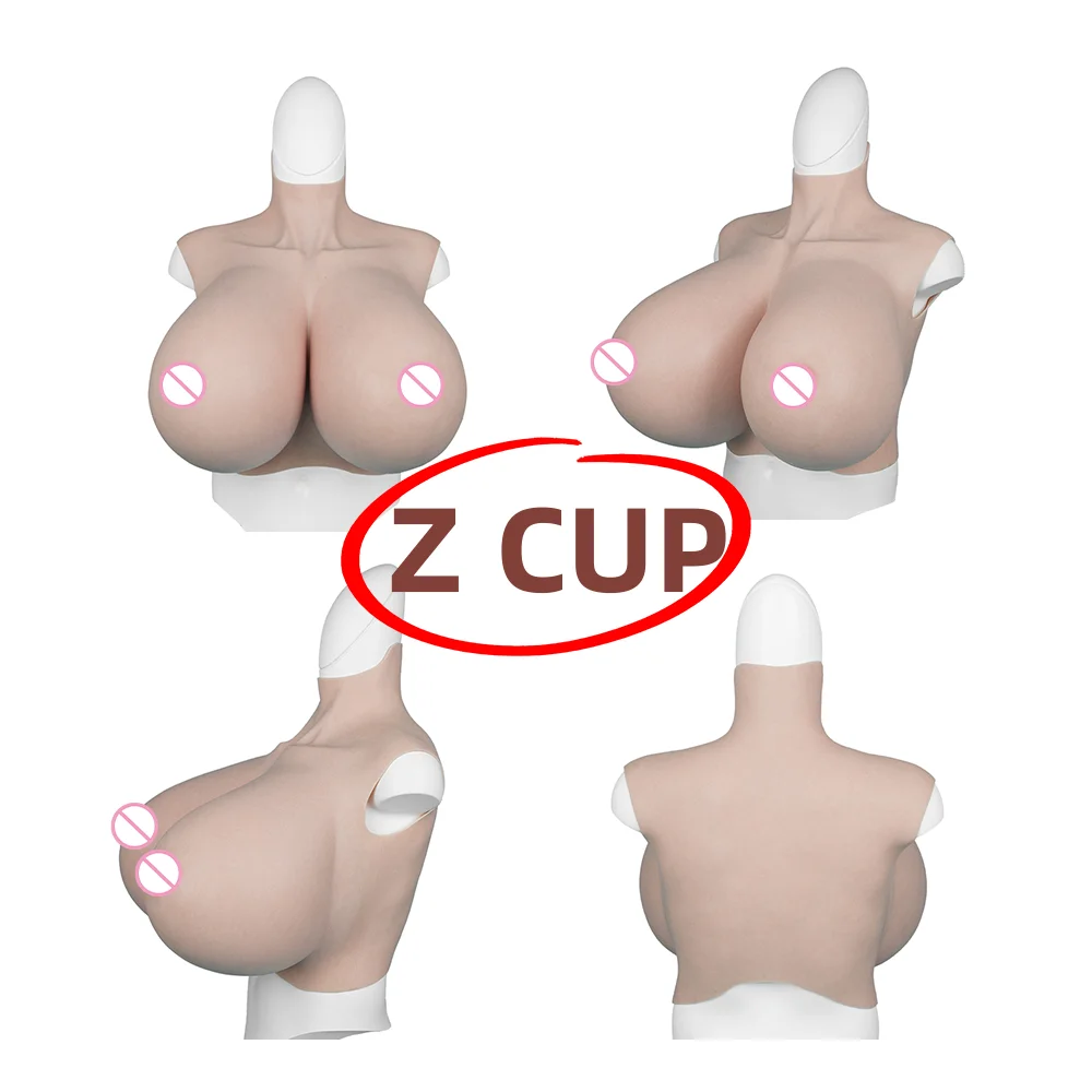 Fake Tits Z/S Cup Super Big Breasts Realistic Silicone False Huge