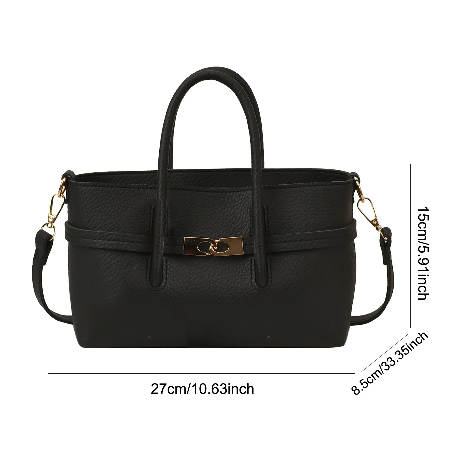 Designer Handbag with Adjustable Strap Small Crossbody Bag Trendy Shoulder Purse for Women Work Shopping Travel