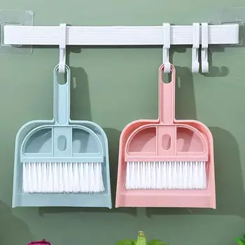 Mini Desktop Broom and Dustpan Set 1