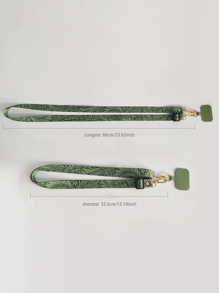 Adjustable Crossbody Cell Phone Lanyard with Safety Clip and Anti-Lost Features