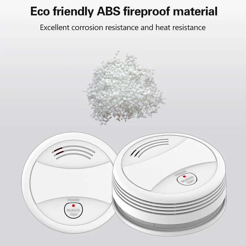 Tuya WiFi Smoke Alarm Fire Protection Smoke Detector Fire Alarm Home Security System Firefighters Sensor