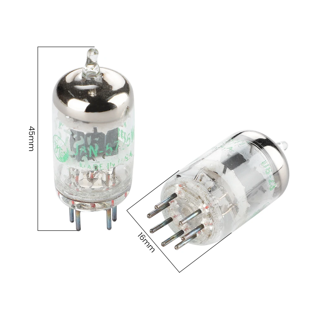 AIYIMA 2PCS GE 5725W GE5725W Vacuum Tube Valve Vacuum Electronic Tube Upgrade For 6Ж1п 6AK5 6K4 EF95 6J 6J2 Amplifiers 2