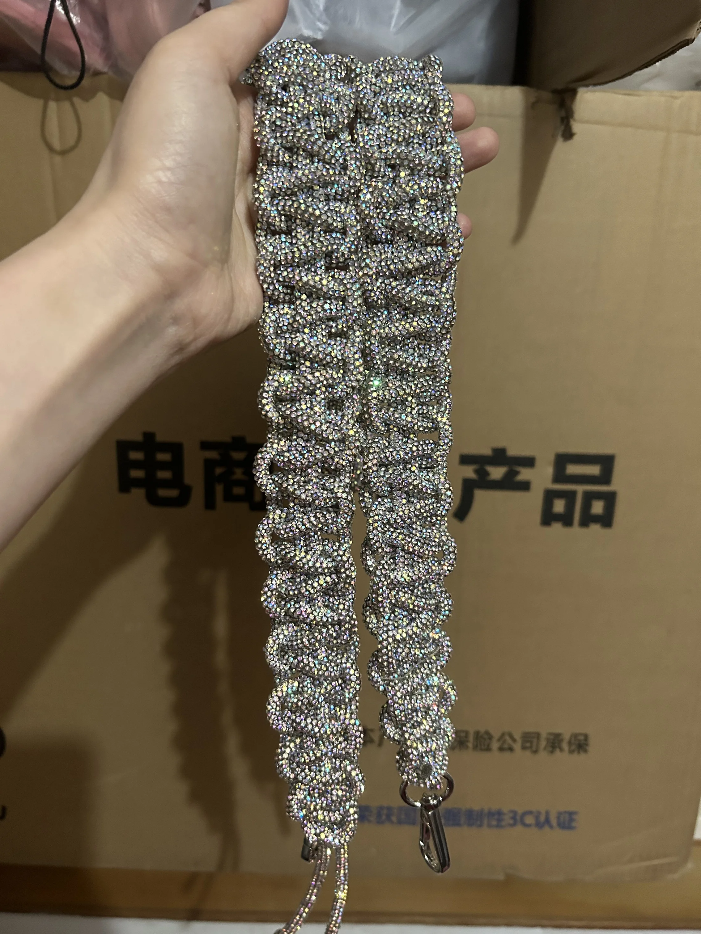 ハンドバッグ,クリスタル,ラインストーン,クロスボディ,ショルダー