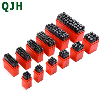 Hardened Steel Letter & Number Stamp Set 1