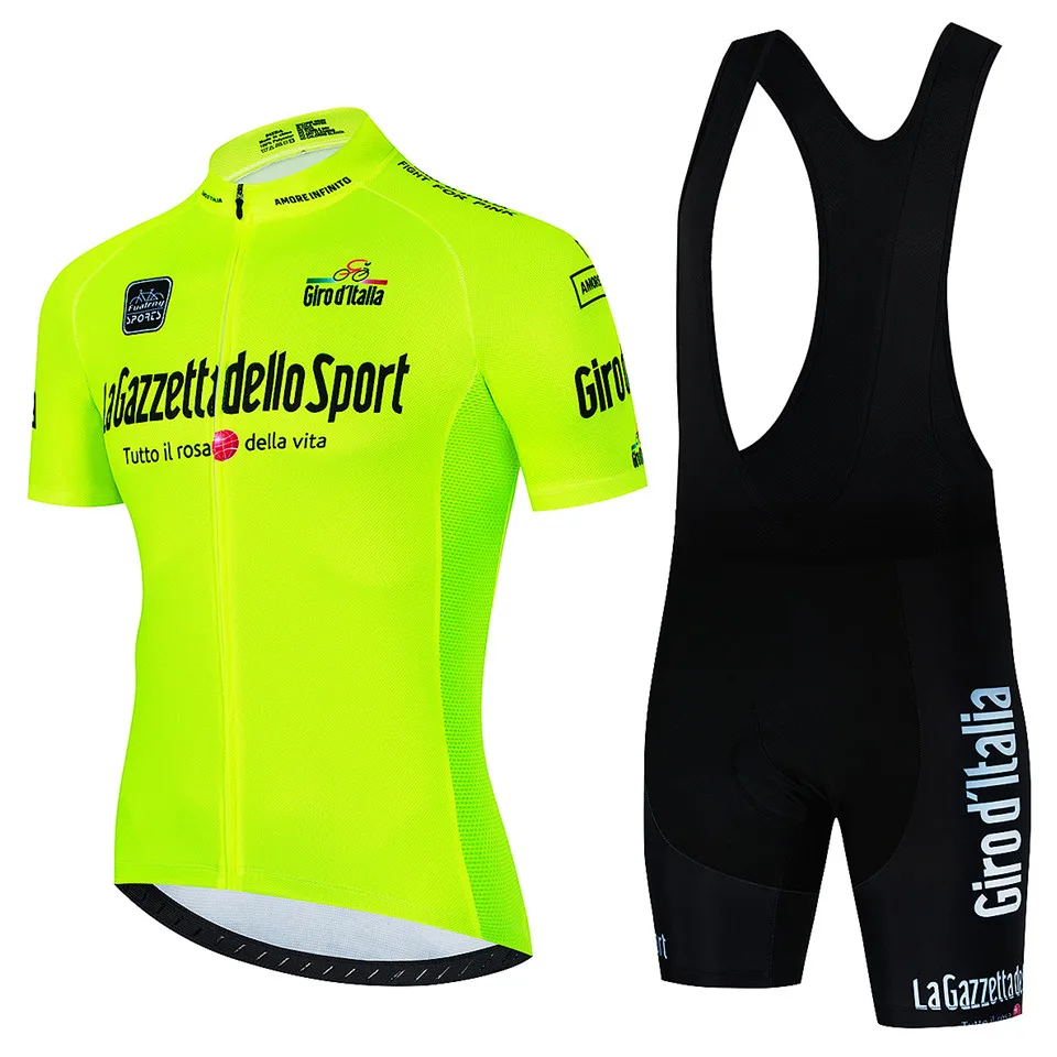 Tour De Giro DITALIA 사이클링 저지 세트, 여름 사이클링 의류, MTB 자전거 의류, 유니폼, Maillot Ropa Ciclismo, 신제품