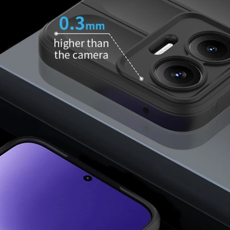 Enhanced Shockproof TPU Case Cover - Colorful Soft Back Bumper