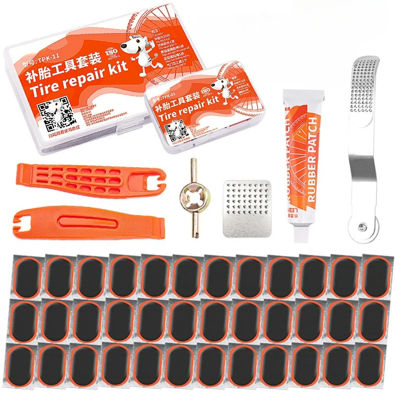 Bicycle Tire Repair Tool Kit Repair Tire Filler Rubber Non Rubber Cold