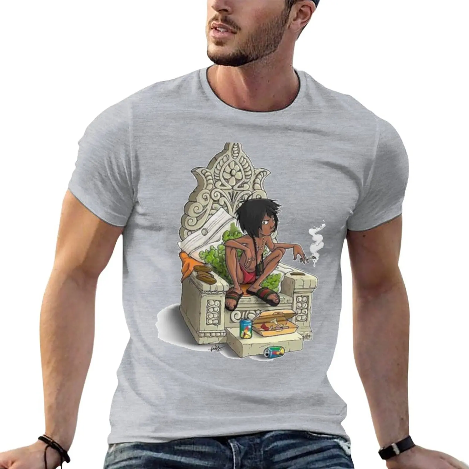 Mowgli Bendo T-Shirt Graphic T Shirt Summer Top Mens T Shirt Graphic