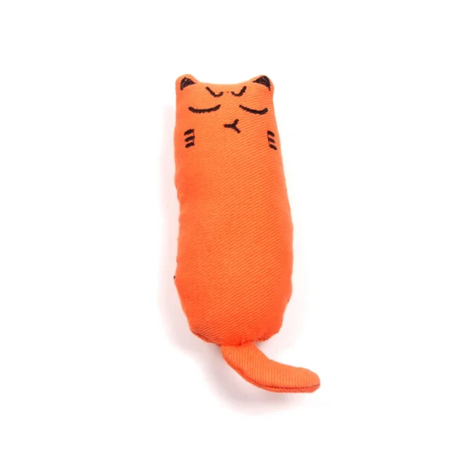 Rustle Sound Catnip Toy Cats Products for Pets Cute Cat Toys for Kitten Teeth Grinding Cat Plush Thumb Pillow Pet Accessories 5