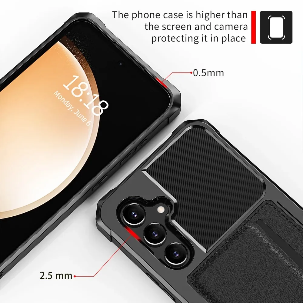 Premium Card Holder Phone Case with Enhanced Protection