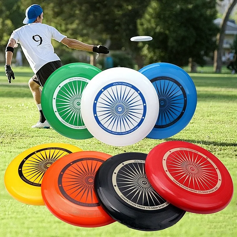 

Outdoor Sports Flying Disc, Children And Adults Game Entertainment Flying Disc, 175g Safe Hand-Thrown Spinnable Soft Flying Disc