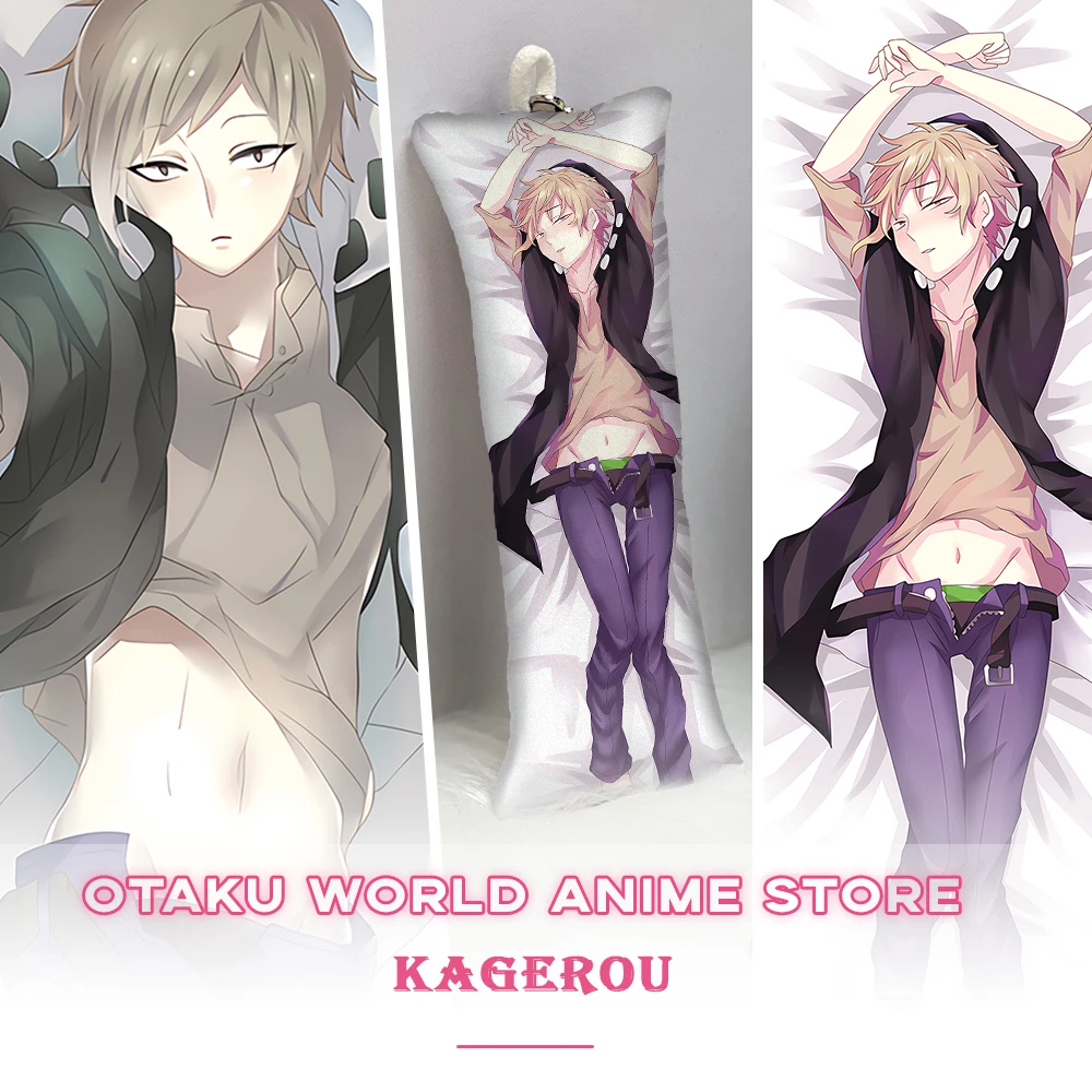 

Kagerou Dakimakura Anime Hugging Body Pillowcase Otaku Waifu Double Sides Printed Sexy Uncensorship Funny Costume Cushion Cover