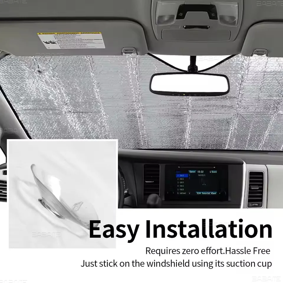 Cute Care B-Bears Anti-Scratch Windschutzscheibe Sonnenschutz Autofenster Windschutzscheibenabdeckung Sonnenschutz Auto Sonnenblende Autoabdeckungen Auto Solar – Detail 5