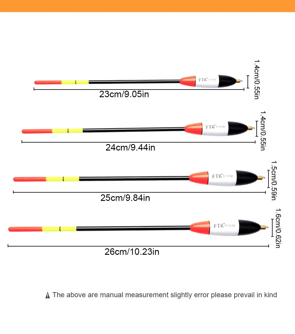 Barguzinsky Tanne Float Kupfer Angeln Float Länge 23CM-26CM Float Gewicht 2 + 2g/3 + 2g/4 + 2g/5 + 2g Für Karpfen Angeln Boje Bobber – Detail 4