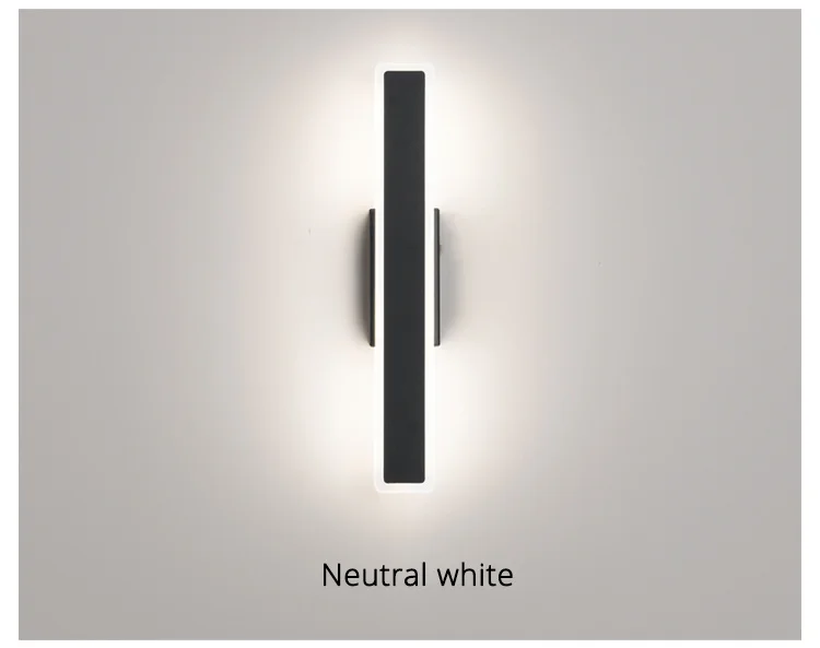 Nordic Minimalist Strip Wall Lamps Living Room Background Wall Aisle Lamp Porch Bedroom Light Bedside Hotel Designer Wandlamp night lamp for bedroom wall