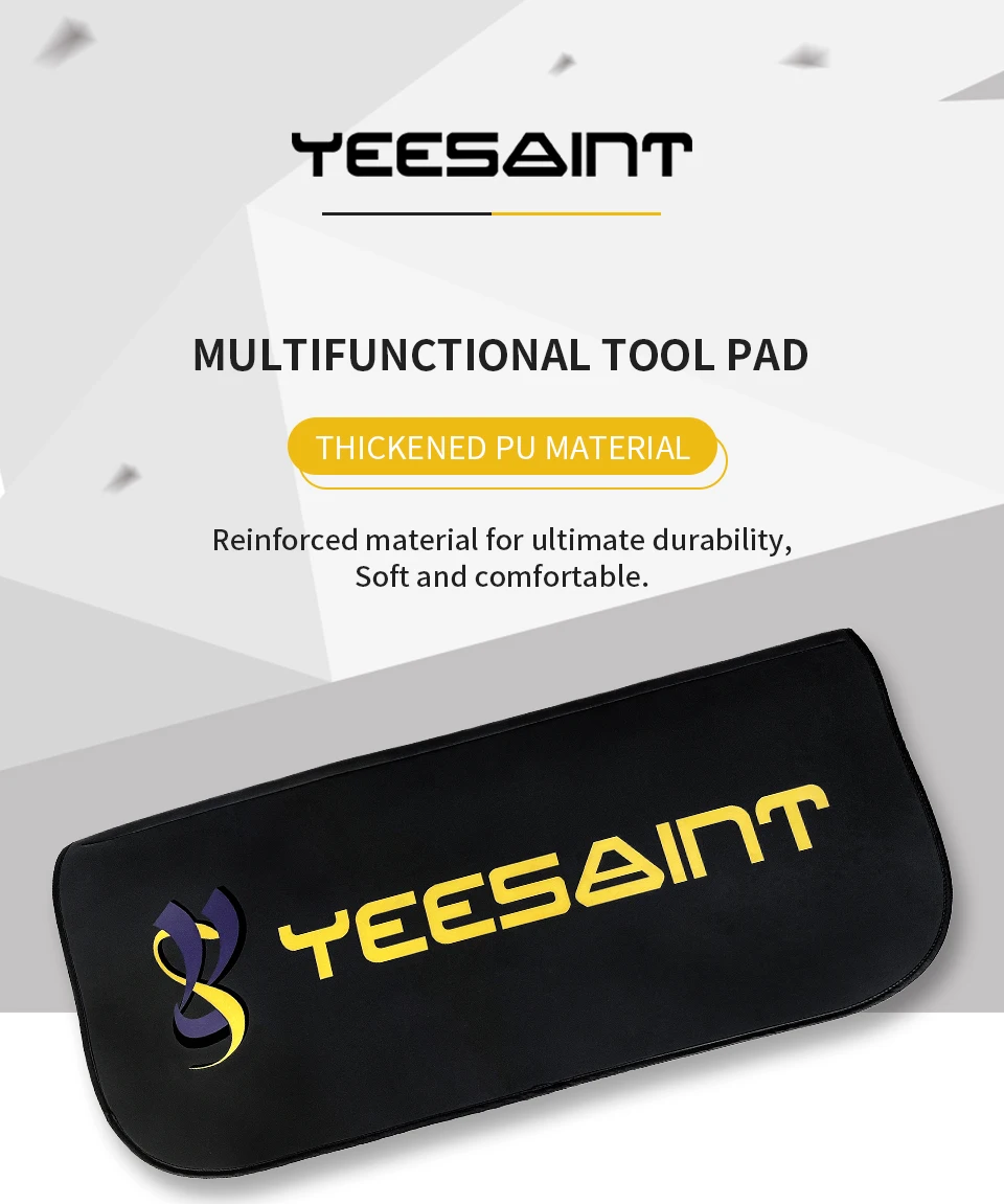 YEESAINT Dust Mat,Electrician Woodworking Repair Pad for Stacking Tools, Can Be Stored in A Tool Bag workbench cabinet