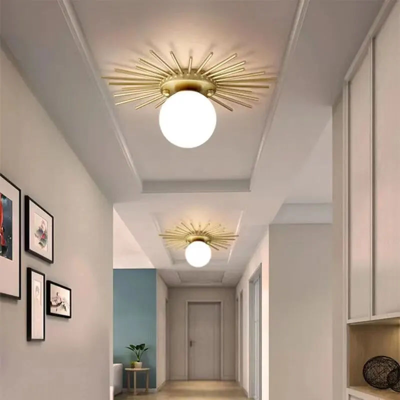 

Nordic Modern Ceiling Lights Simple Living Room Bedroom Lighting