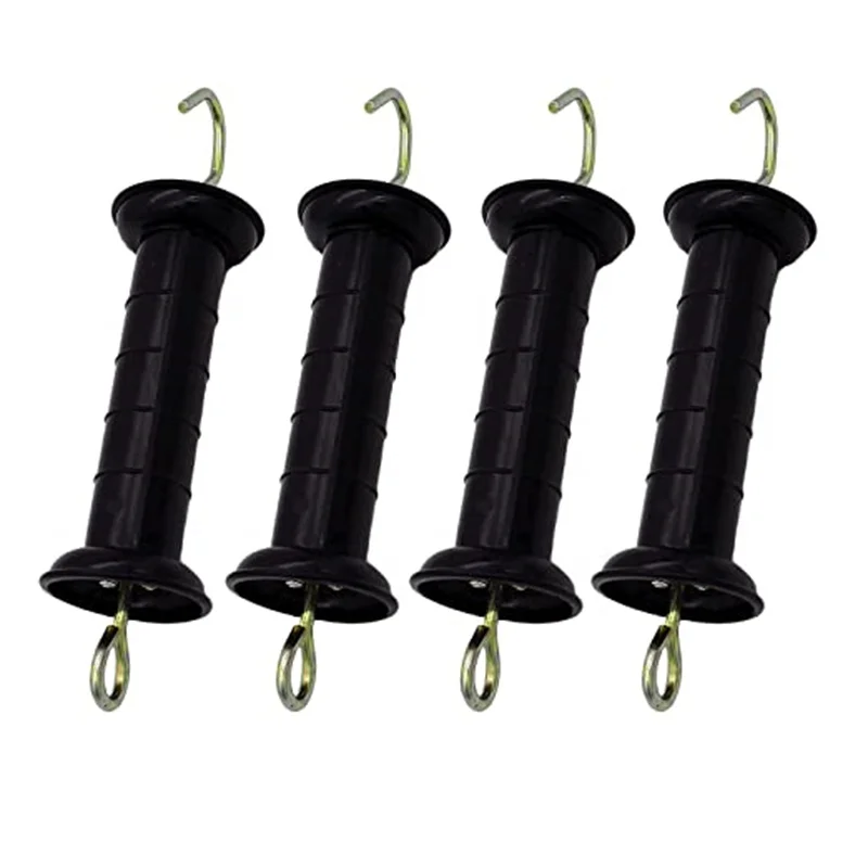 5 Pieces Electric Fence Shock Insulated Fence Plastic Gate Handle Farm Horse Husbandry Heavy Duty Electric Fencing Gate Handles electric fence gate handle