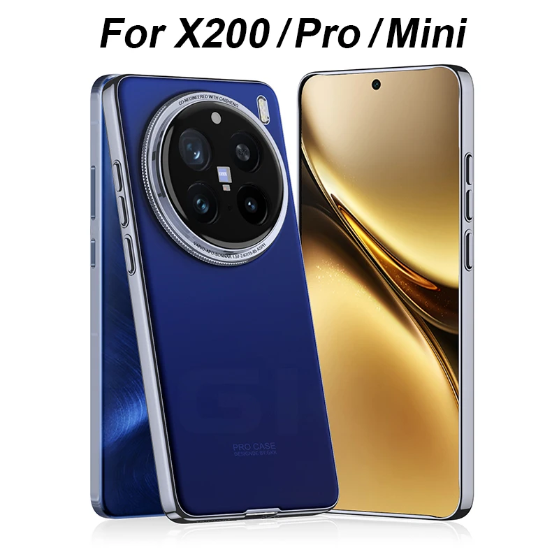 GKK Original Frosted Matte Case with Electroplated Edge & Camera Protection