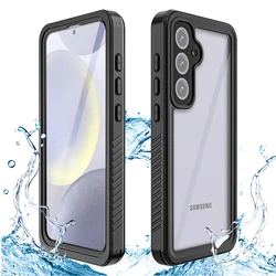 Ultimate Waterproof Phone Case | Full Body Protection & Dustproof Diving Cover - Samsung S23 FE (Black)