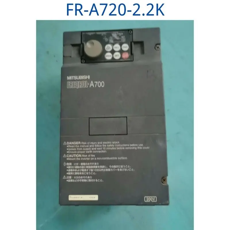 

The second-hand frequency converter A700 series FR-A720-2.2K 220v 2.2kw function has been tested and is intact