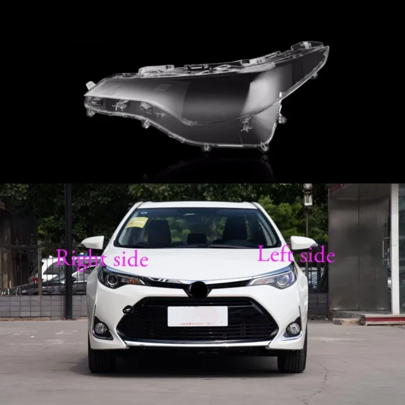 

For Toyota Corolla Levin 2016 2017 2018 Car Headlight Shell Headlight cover Headlamp Lens Headlight Glass Auto Shell Cover