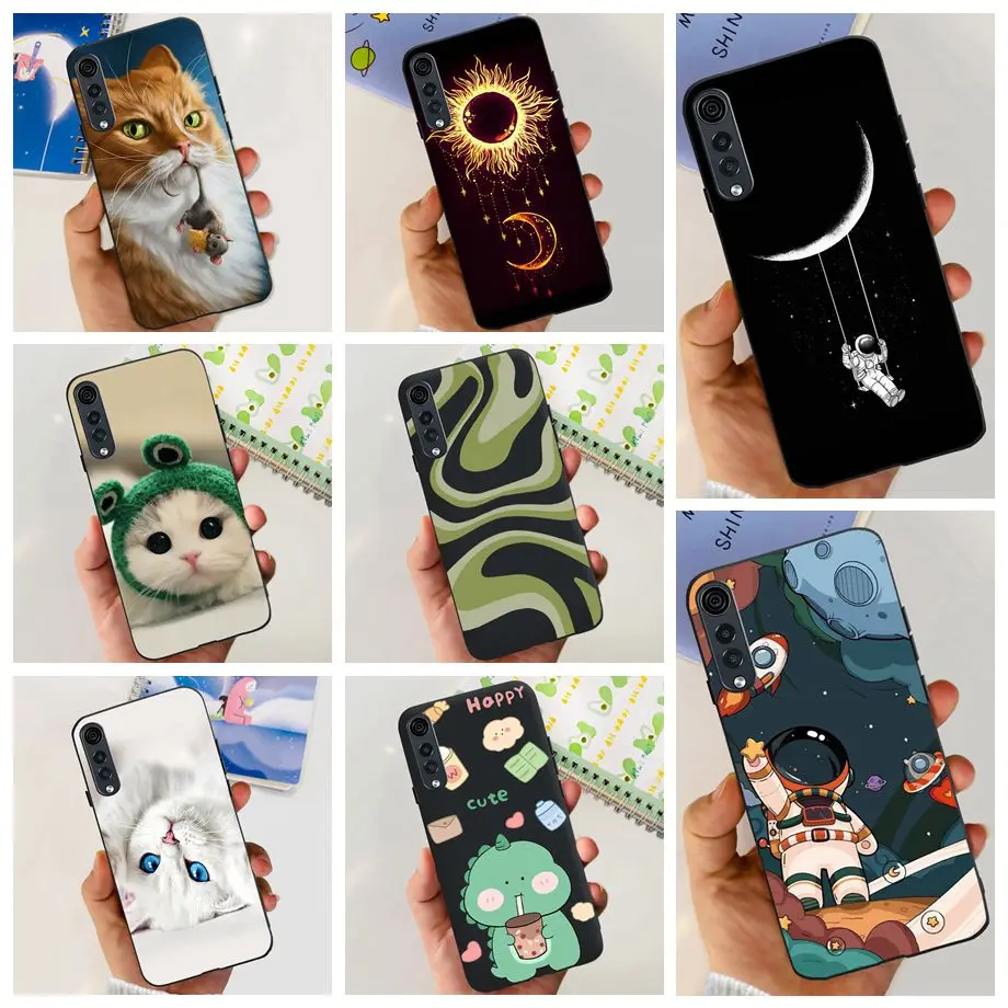 Per Lg Velvet Case Soft Silicone Cartoon Autraut Tpu Funda Coque Per Lg Velvet 5G 6.8 Pollici Protector Capa Per Lgvelvet Capas