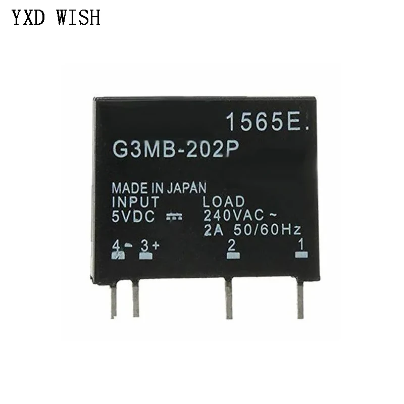 G3MB 202P, DC-AC, PWB, SSR, em 5V,