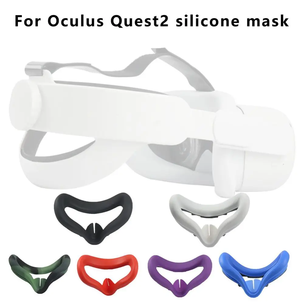 Silicone Eye Cover,Anti sweat Protective Mat For Oculus Quest 2 Case