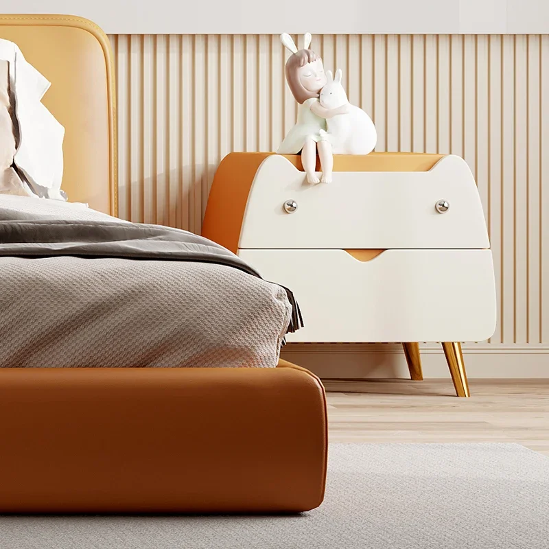 Nightstands Kids Children Bedside Table Cabinet Tables Nightstand Side Bed Tables Cabecero Cama Infantil Design Mini Furniture