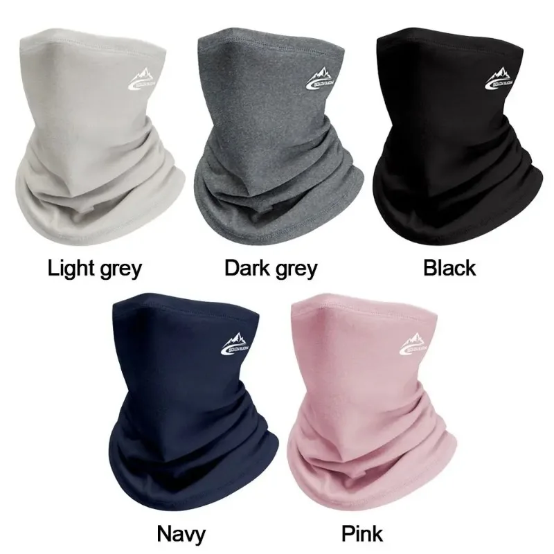 Winter Outdoor Cycling for Both Men and Women with Plush Warm and Windproof Headscarves Neck Covers for Face Protection neck warmer