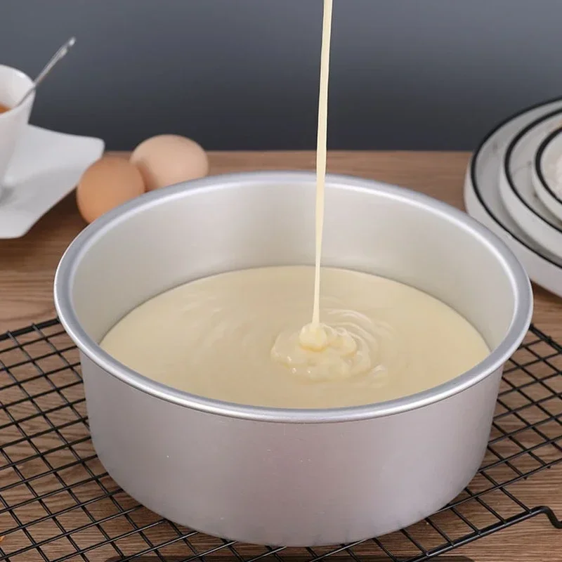 

6-Inch Baking Cake Mold Aluminium Alloy Round Cake Pan Baking Pan Tray Baking Cake Pan Tray For Kitchen Cake Tool baking pan