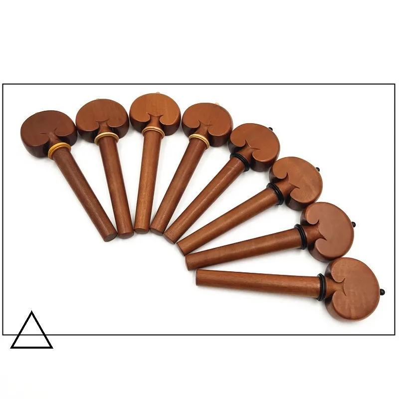 Cello Tuning Pegs Parts Accessories 4pcs 4/4 3/4 1/2 1/4 Jujube wood ebony boxwood rosewood