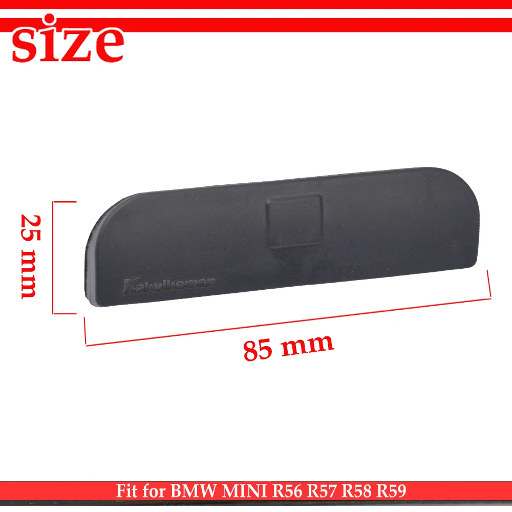 Car trunk switch and lock handle cover for BMW MINI COOPER R56 R57 R58 R59 tailgate rear trunk door