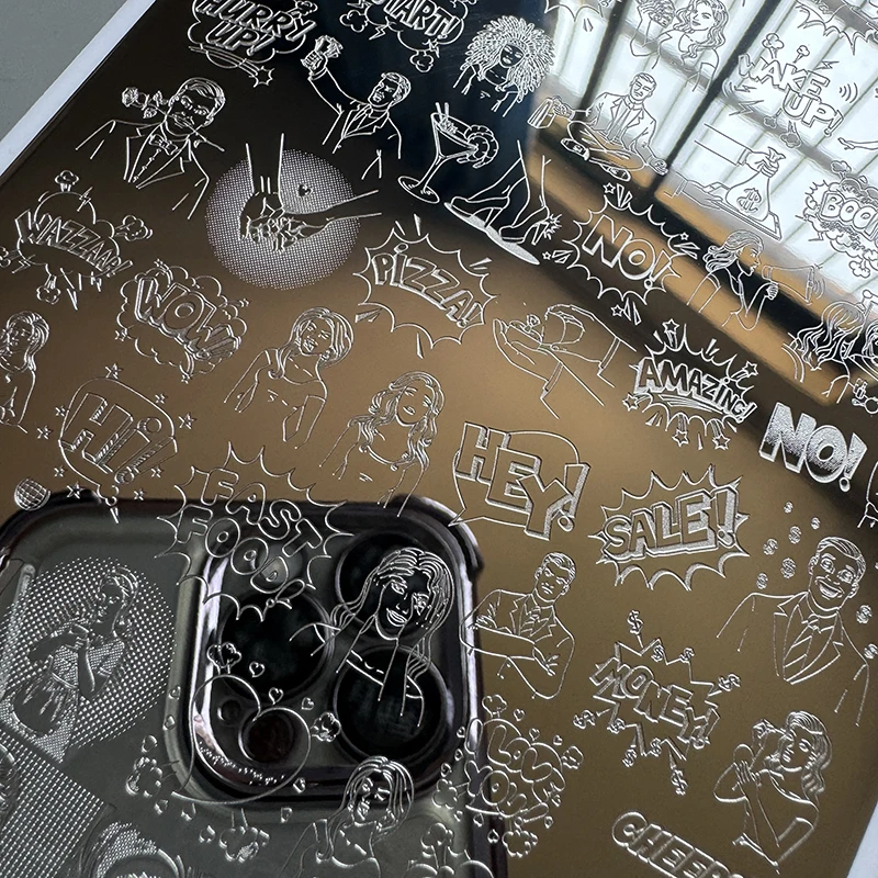 XMQ 스탬핑 네일 아트 IMEGE 플레이트 부활절 토끼 달걀 템플릿